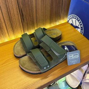Men's Premium Leather Slides Sandals | Fourdot4 - Image 3