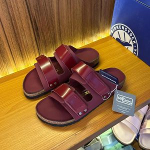 Men's Premium Leather Slides Sandals | Fourdot4 - Image 4